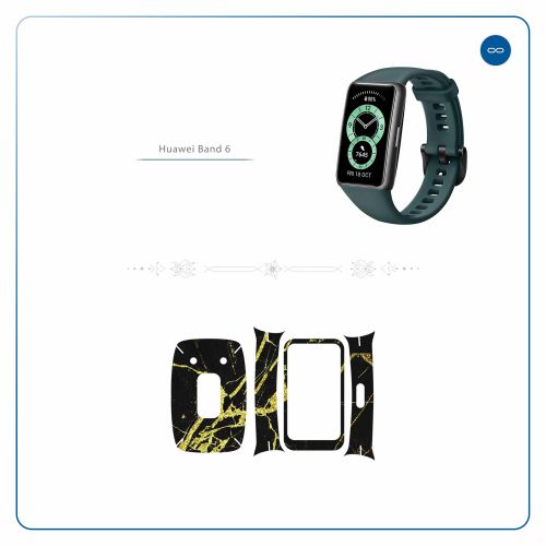 Huawei_band 6_Graphite_Gold_Marble_2